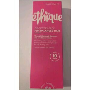 Ethique Discovery Pack Balanced Hair 3 Mini Bars: Shampoo‎ And Conditioner Minis
